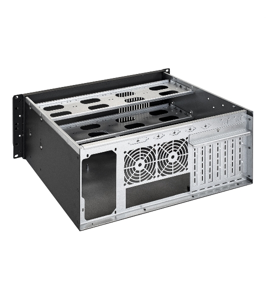 Серверный корпус ExeGate Pro 4U300-08 (RM 19', высота 4U, глубина 300, БП 700PPH-SE 80 PLUS® Bronze, USB)