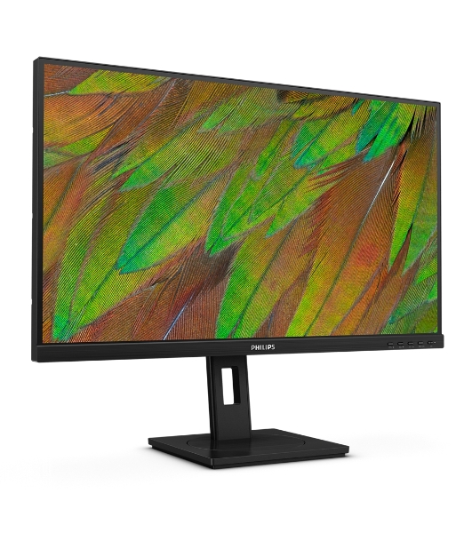 Монитор 27' Philips 27B1U3900/00 IPS 3840x2160, 60 Гц, 4 мс, 16:9, 350 кд/м², HDMI 2.0, DP 1.4, USB-C (90 Вт), USB Hub (3x USB 3.2), 3.5 Jack, Ethernet, HDR10, Adaptive-Sync, динамики (2x2 Вт), черный