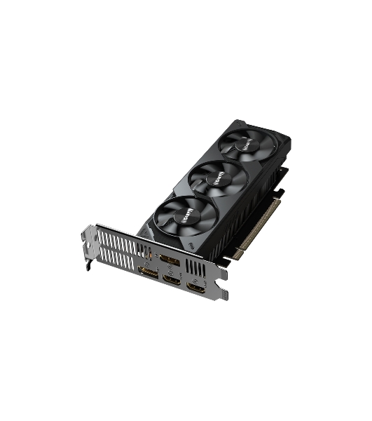 Видеокарта Gigabyte GeForce RTX5050 OC Low Profile, NVIDIA RTX 5050, 8 ГБ GDDR6, 128 бит, PCI-e 5.0, 2xHDMI, 2xDP, 2587 МГц