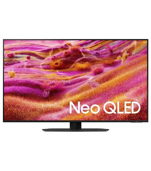 Телевизор Samsung QE43QN90FAUXRU, 43', черный, Mini LED, 4K Ultra HD, 3840x2160, 120Hz, Tizen