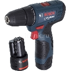 Дрель-шуруповерт Bosch GSR-120, 12 В, 2 Ач, 30 Нм, щеточный, фото 1