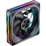 Кулер для корпуса JONSBO ZA-120BR Reverse (120x120x28мм, 4-pin PWM, ARGb, 62.4CFM, 37.3dBA, 2400RPM, черный), фото 1