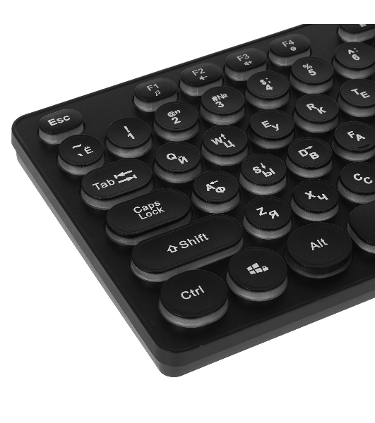 Клавиатура проводная с подсветкой Smartbuy ONE 328 USB Black SBK-328U-K
