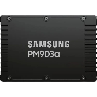 Накопитель SSD Samsung PM9D3a, 7680Gb, U.3(2.5' 15мм), NVMe, PCIe 5.0x4, 3D TLC, R/W 12000/6000Mb/s, IOPs 2 000 000/300 000, TbW 14016, DWPD 1 (12 мес.)