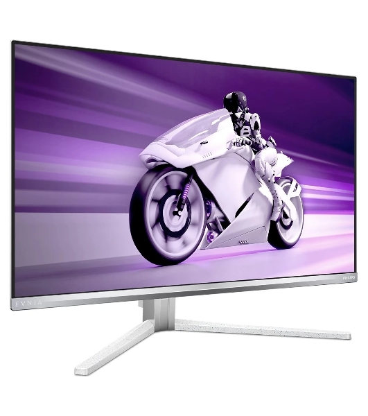 Монитор 27' Philips Evnia 27M2N8800 QD-OLED 3840x2160, 240 Гц, 0.03 мс, 16:9, 1000 кд/м², 2xHDMI 2.1, DP 2.1, USB Hub (2x USB), 3.5 Jack, DisplayHDR True Black 400, FreeSync Premium Pro, динамики (2x5 Вт), белый