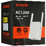 Двухдиапазонный усилитель беспроводного сигнала Tenda A18 Pro AC1200, 2,4/5 ГГц, 1167 Мбит/с, внешние антенны 2х3dBi, фото2