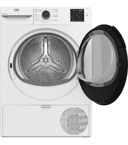 Сушильная машина Beko BM3T38220 белый, 8 кг, сушка - конденсационная, программ - 15, 59.8 x 84.6 x 54.5 см