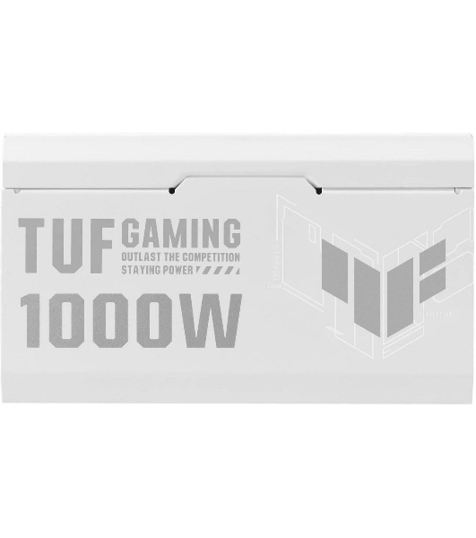 Блок питания ASUS TUF-GAMING-1000G-WHITE,PSU, CE+UK (90YE00S5-B0NA00) белый