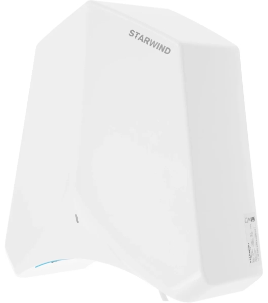 Сушилка для рук Starwind SW-HD848, 1100Вт белый