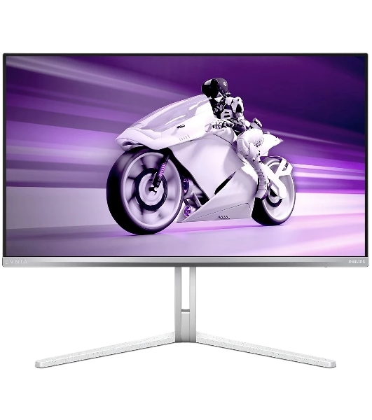 Монитор 27' Philips Evnia 27M2N8800 QD-OLED 3840x2160, 240 Гц, 0.03 мс, 16:9, 1000 кд/м², 2xHDMI 2.1, DP 2.1, USB Hub (2x USB), 3.5 Jack, DisplayHDR True Black 400, FreeSync Premium Pro, динамики (2x5 Вт), белый