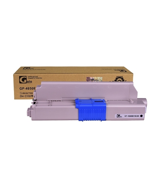 Картридж GalaPrint GP-46508736 черный (3000 стр) для Oki C332/MC363