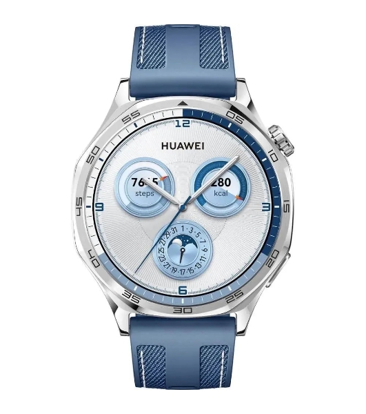 Умные часы Huawei Watch GT 5, 1.43' AMOLED, Bluetooth, NFC, GPS, IP69K, синий