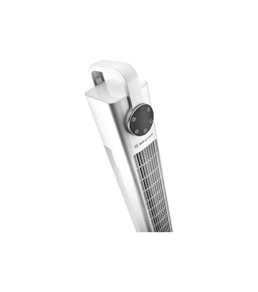 Вентилятор BRAYER BR4957 белый, напольный, 60 Вт, 3 скорости