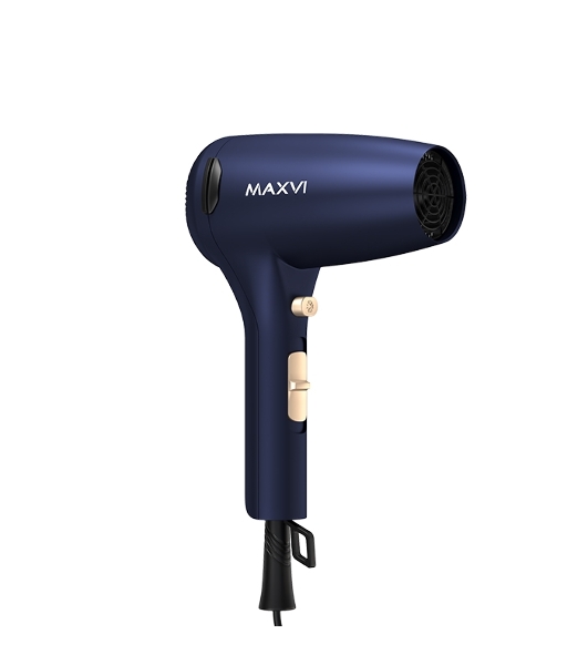 Фен Maxvi HD2001 синий, 2000 Вт