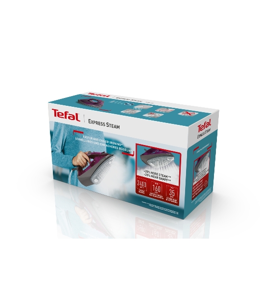 Утюг Tefal FV2847E0 Express Steam фиолетовый