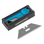 Лезвия Gross 79377, 19 мм, SK2 Black, трапециевидные, выдвижной пластиковый пенал, 10 шт., фото 1