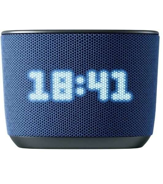 Умная колонка Sber Boom Home, 8Вт, с экраном, 1 динамик, часы, мультирум, TWS, Zigbee хаб, Wi-Fi, Bluetooth 5.0, Zigbee, Салют, морской