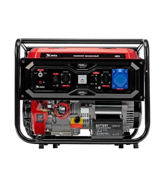 Электрогенератор бензиновый MTX RS-9000E, 7 кВт, 76 дБ, 86 кг
