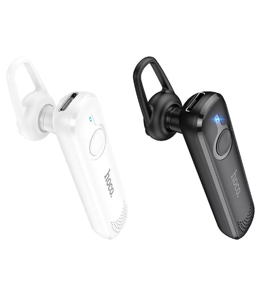 Моно-гарнитура Hoco E63 черный, внутриканальный (моно), Bluetooth, заушное крепление, до 10 ч
