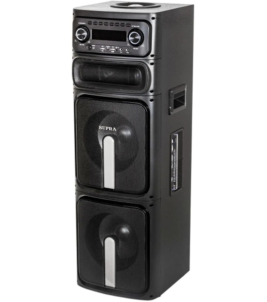 Минисистема Supra SMB-2050, 180Вт, FM USB BT SD, черный