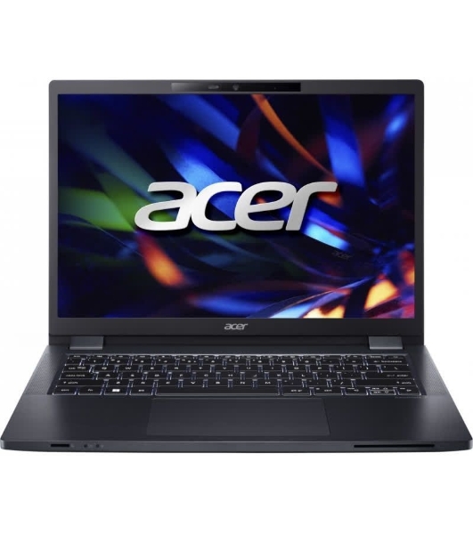 Ноутбук Acer TravelMate TMP414-53-58P2 14'(1920x1200 (матовый) IPS)/Intel Core i5 1335U(1.3Ghz)/16384Mb/512PCISSD Gb/noDVD/Int:Intel HD/Cam/BT/WiFi/56WHr/war 1y/1.4kg/Silver/NoOS