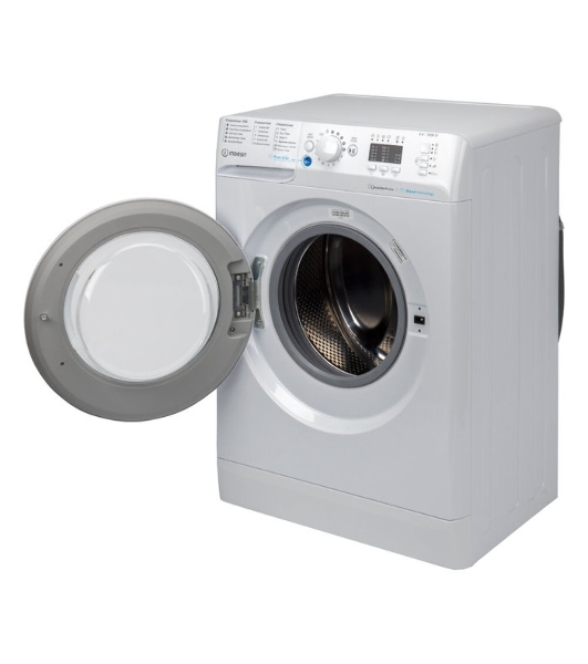 Стиральная машина Indesit BWSA 6109 WWV RU белый, загрузка фронтальная 6 кг, 1000 об/мин, класс: A