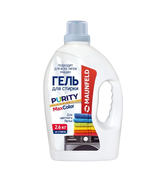 Гель для стирки Maunfeld Purity Max Color 2600 г MWL2600BC