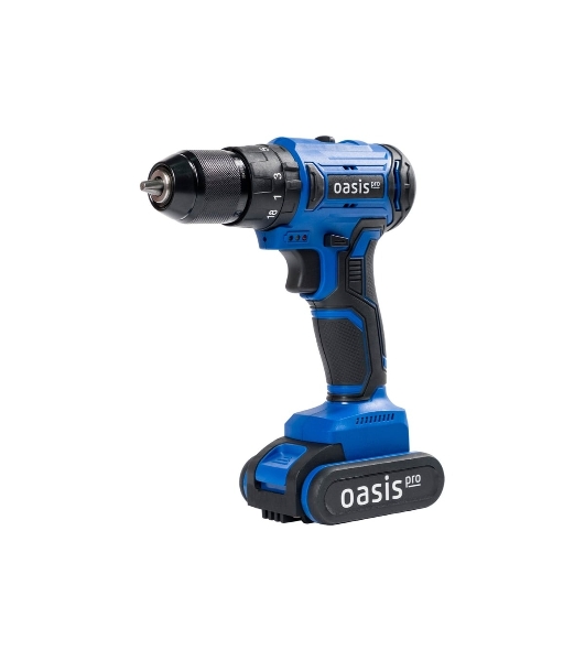Дрель-шуруповерт Oasis ASU-14V Pro, 14,4 В, 2 Ач, 45 Нм, бесщеточный, ударный