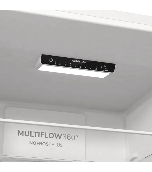 Холодильник Gorenje NRK6201PW4 белый двухкамерный 235/96л морозилка снизу, No Frost