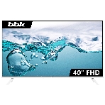 Телевизор BBK 40' 40LEM-1045/FTS2C белый DLED FHD 60Hz, фото 1