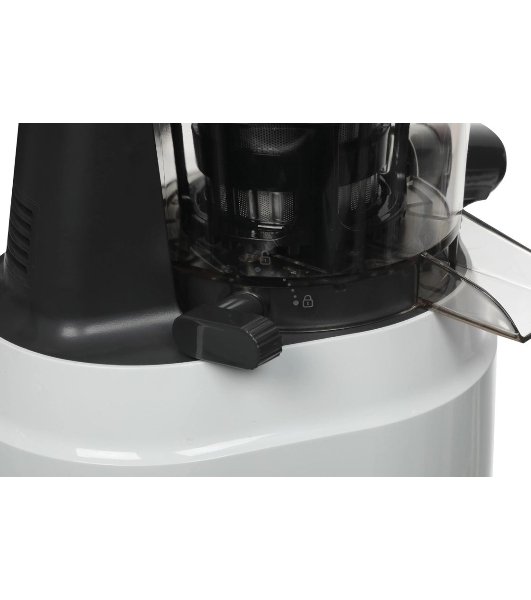 Соковыжималка Moulinex ZU150110 белый/черный, шнековая вертикальная, 150 Вт, 800 мл, электронное, реверс