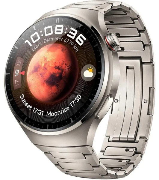 Умные часы Huawei Watch 4 Pro MDS-AL00, 1.5' AMOLED, 4G, eSIM, Bluetooth, WR50, титановый