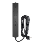 Сетевой фильтр Ippon BK-6-EU-3-16-B 3 м, 6 розеток, черный, коробка, фото2