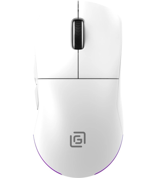 Мышь беспроводная Oklick 900GMW белый, 26000 dpi, радиоканал, Bluetooth, USB, кнопки - 6