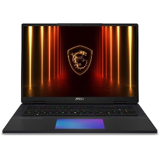 Ноутбук MSI Titan 18 HX AI A2XWJG-206RU черный Core Ultra 9 285HX 64Gb SSD 4Tb NVIDIA GeForce RTX 5090 для ноутбуков 24Gb 18' IPS UHD+ (3840x2400) Windows 11 Home WiFi BT Cam (9S7-182421-206)
