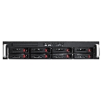 Серверный корпус ExeGate Pro 2U550-HS08 RM 19', высота 2U, глубина 550, БП 1U-500ADS, 8xHotSwap, USB, фото6
