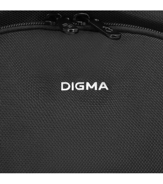 Рюкзак для ноутбука 15.6' Digma Stash S1 черный полиэстер (DGbP15S1BK)