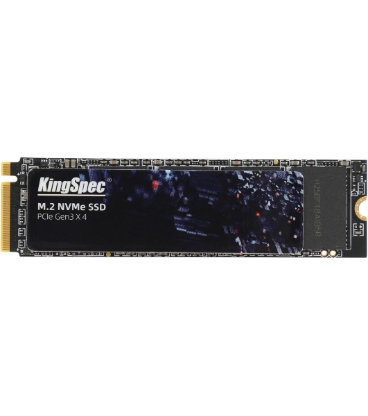 Накопитель SSD KingSpec NE-256, 256Gb, M.2 2280, PCIe 3.0 x4, NVMe, R/W 2000/1300