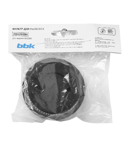 Фильтр BBK FBV2600H белый/черный