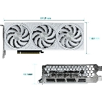 Видеокарта Palit PA-RTX5070 WHITE OC 12GB RTX5070 12Gb 192bit GDDR7 2325/28000 HDMIx1 DPx3 HDCP Ret, фото2
