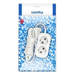 Удлинитель бытовой Smartbuy (SBE-10-2-03-N) 2 гнз х 3,0 м (10А/2.2 кВт, ПВС 2х1.0), фото2