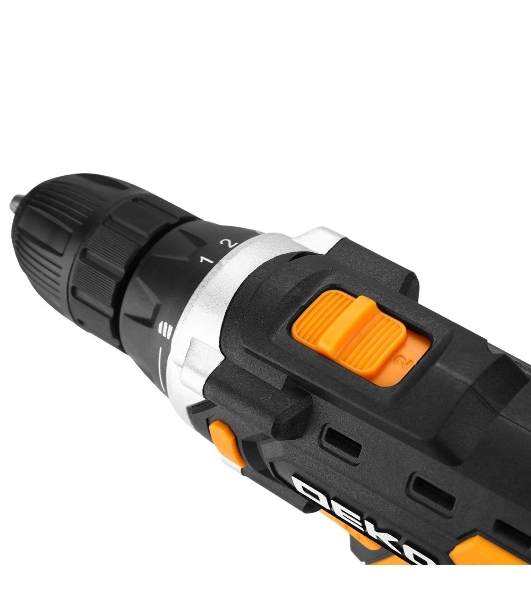 Дрель-шуруповерт Deko Banger 20V ONE+, 20 В, 1,5 Ач, 42 Нм, щеточный