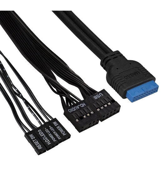 Компьютерный корпус ExeGate EX278393RUS Miditower ExeGate CP-603 Black, ATX, (CP500W, 80мм), 2хUSB+2хUSB 3.0, Audio