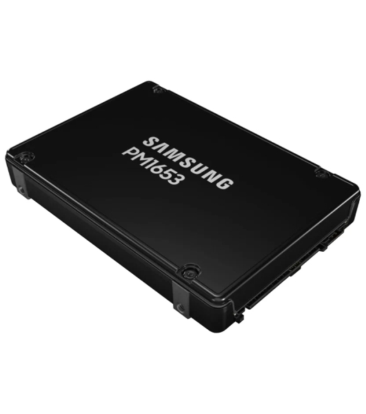 Накопитель SSD Samsung PM1653, 1.92Tb, SAS 4.0 (24Gb/s), 2.5', R/W 4200/2400