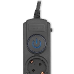 Сетевой фильтр Ippon BK-6-EU-3-16-B 3 м, 6 розеток, черный, коробка, фото3