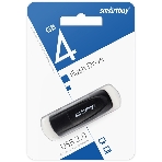 Флешка USB Smartbuy Scout Black (SB004Gb2SCK), 4Gb, USB 2.0, R/W 10/7, черный, фото4
