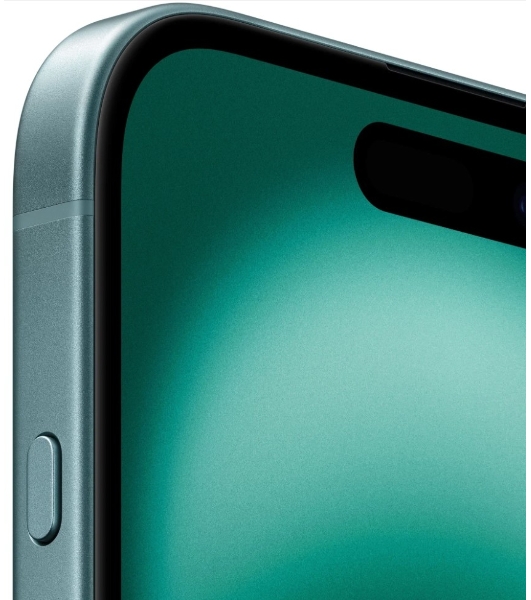 Смартфон Apple iPhone 16 A3287, 8/128Gb, бирюзовый
