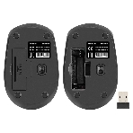 Мышь беспроводная ExeGate Professional Standard SR-9005 черный, 1200 dpi, радиоканал, USB, кнопки - 4, фото4