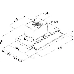 Вытяжка встраиваемая Maunfeld Ouse Touch Glass 60 белый, 60 см, 750 куб. м/ч, 48 дБ, фото6