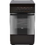 Плита комбинированная Flama RK 2211 B черный, конфорок 2 газовых и 2 электрических, духовка 50 л, 50 см x 85 см x 60 см, фото2
